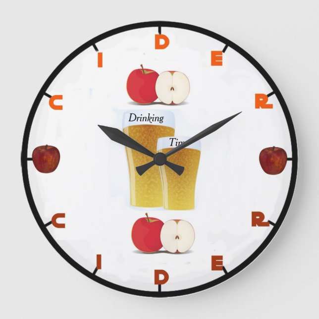 Cider Wall Clock (Front)