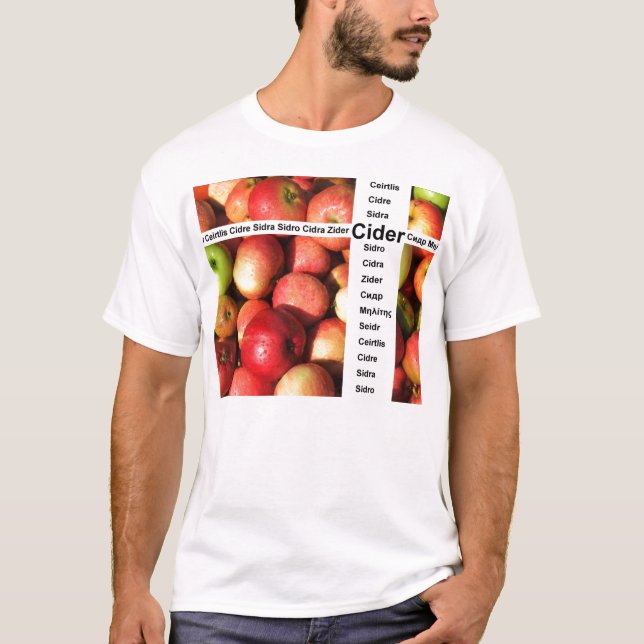 Cider words T-Shirt (Front)