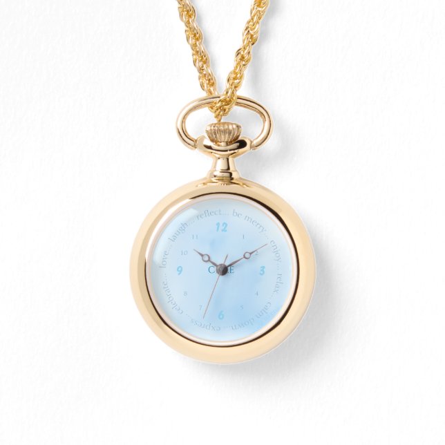 Ciele Gold Necklace Watch (Front)