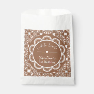 Cielito Lindo 1st Birthday Brown Favour Bag