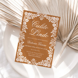 Cielito Lindo baby, shower  Invitation