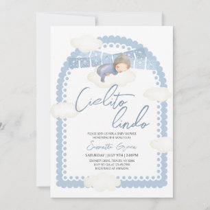  Cielito Lindo Boy Baby Shower Invitation