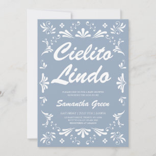 Cielito Lindo Boy Baby Shower Invitation