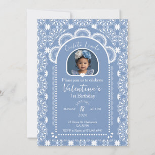 Cielito Lindo Invitation 1st Birthday with Photo