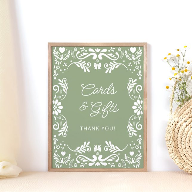 Cielito Lindo Mexican Baby Shower Cards and Gifts Poster (Creator Uploaded)