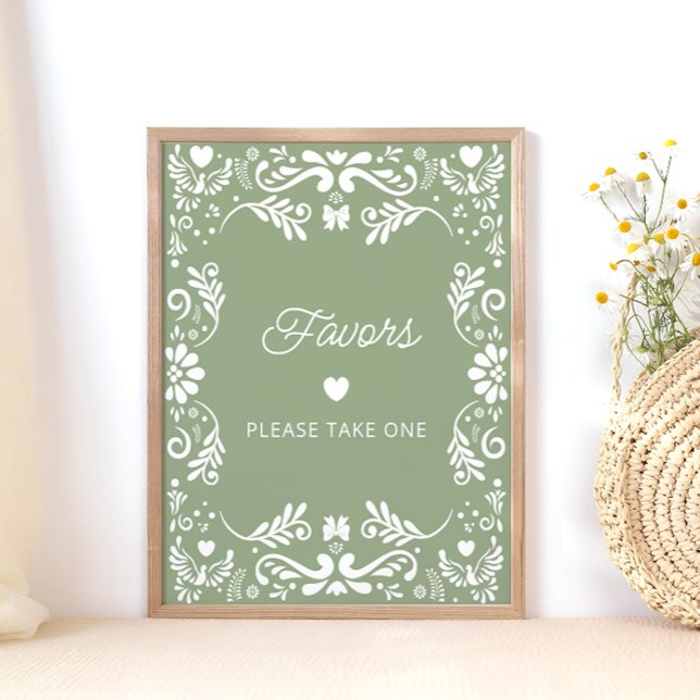 Cielito Lindo Mexican Baby Shower Favours Poster (Creator Uploaded)