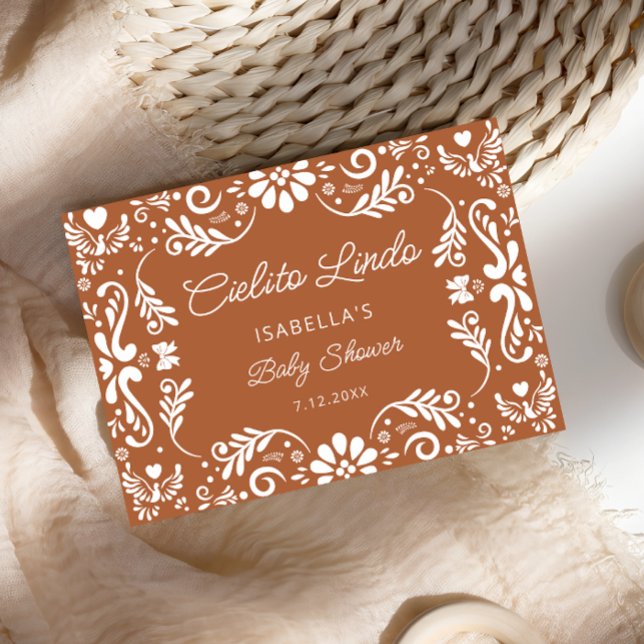 Cielito Lindo Mexican Baby Shower Thank You  Card (Creator Uploaded)