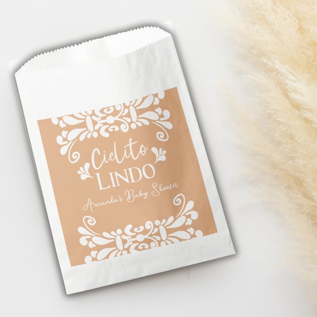 Cielito Lindo Mexican Fiesta Neutral Baby Shower Favour Bag (Creator Uploaded)