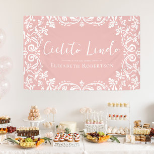 Cielito Lindo Mexican Papel Picado Talavera Banner