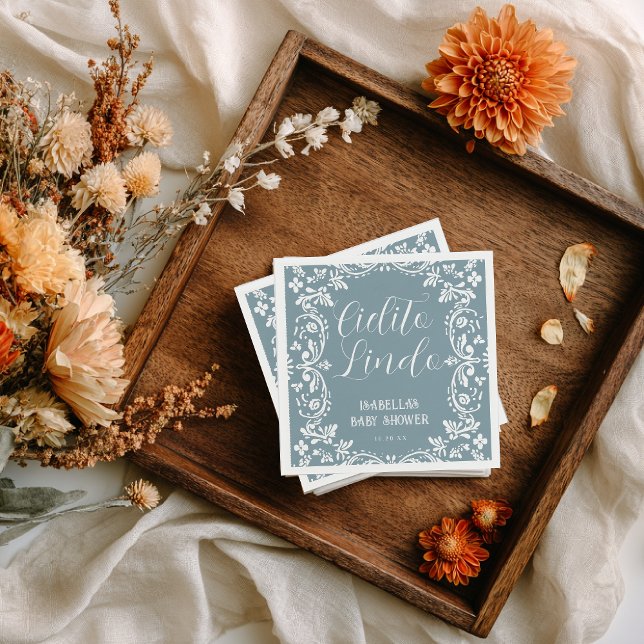 Cielito Lindo Mexican Papel Picado Talavera  Napkin (Creator Uploaded)