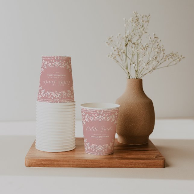 Cielito Lindo Mexican Papel Picado Talavera  Paper Cups (Creator Uploaded)