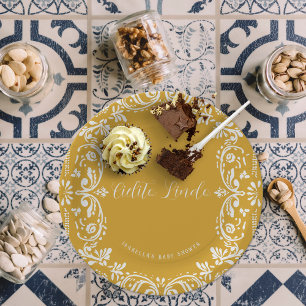 Cielito Lindo Mexican Papel Picado Talavera  Paper Plate