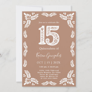 Cielito Lindo Quinceanera Invitation