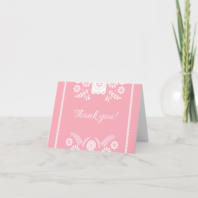 Cielito Lindo Thank You Cards (Front)