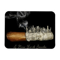 Cigar Art, New York City Poster, Cigar Print, Nyc