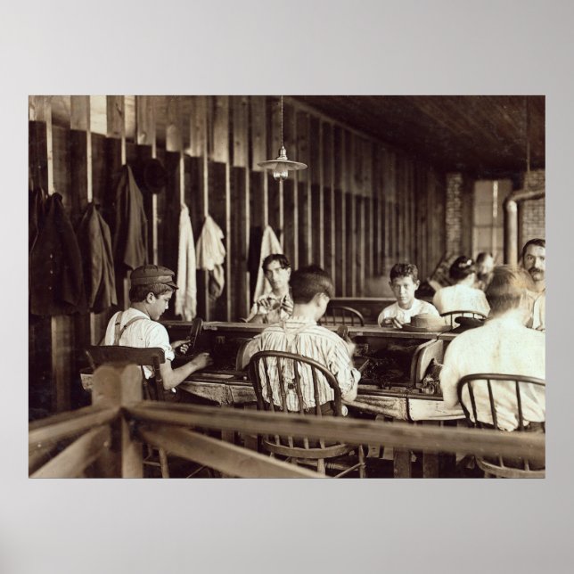 Cigar Boys, 1909 Poster (Front)