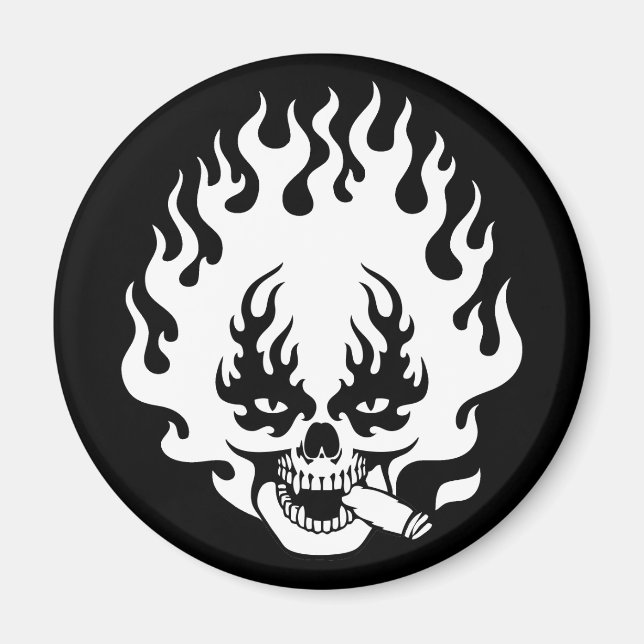 cigar-flame-sk-DKT Magnet (Front)