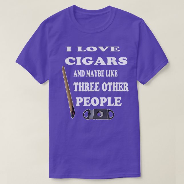 Cigar  Gift Idea Funny Cigar Accessories Gift Set  T-Shirt (Design Front)