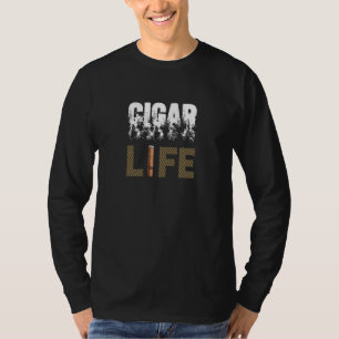 Cigar Life Falling Smoke T-Shirt