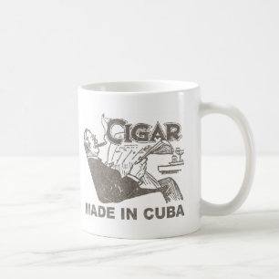 Cigar Made In Cuba Coffee Mug