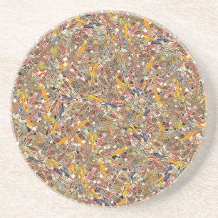 Cigar Ring Wrappers Coaster