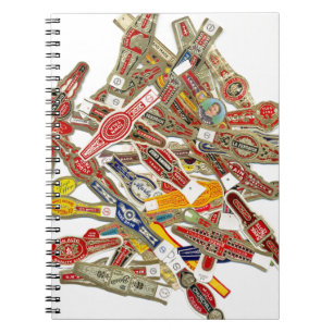 Cigar Ring Wrappers Notebook