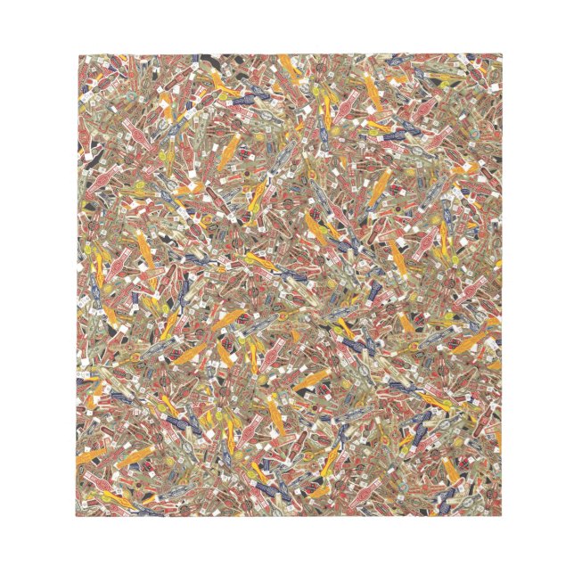 Cigar Ring Wrappers Notepad (Front)