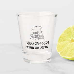 Cigar Smoke Shop Promotional Shot Glass