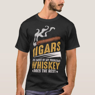 Cigar Smoker Smoking Quotes T-Shirt