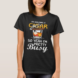 Cigar Smoking Father Great T-Shirt