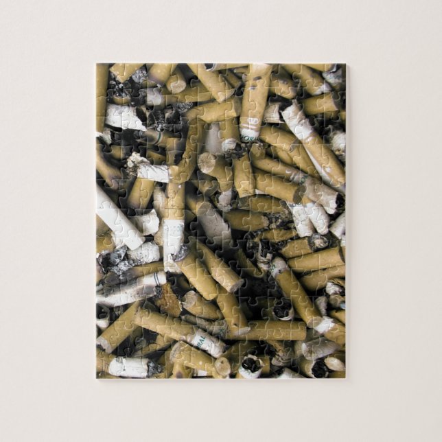 Cigarette Butts Jigsaw Puzzle (Vertical)
