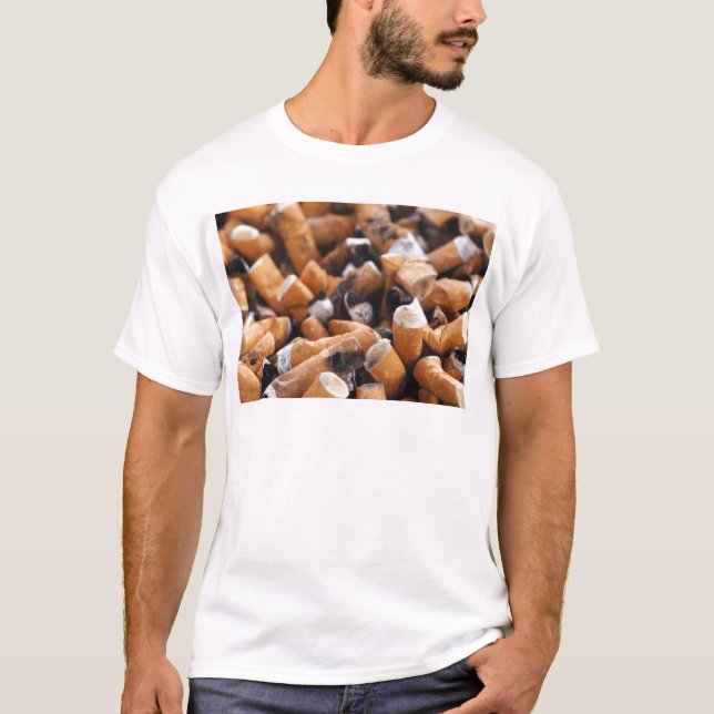 Cigarette Butts T-Shirt (Front)