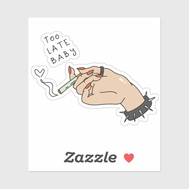 Cigarette in Hand Anti-Valentine (Sheet)