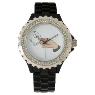 Cigarette in Hand Anti-Valentine Watch