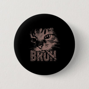 Cigarette kitten funny smoking cat meme stupid 6 cm round badge