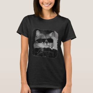 Cigarette Kitten Gang Cat Smoking Cigarette Funny T-Shirt