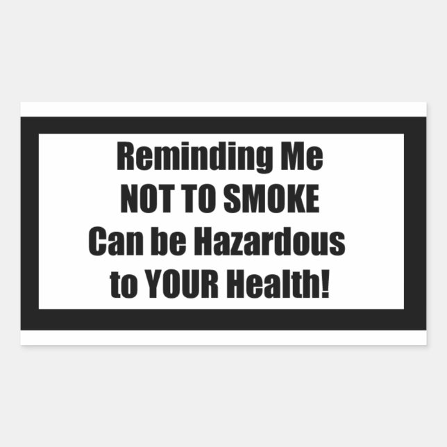 Cigarette Label Spoof - Reminding Me NtS Sticker (Front)