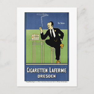 Cigaretten Laferme Postcard