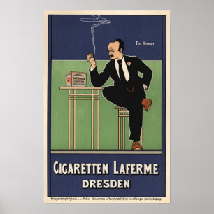 Cigaretten Laferme Poster