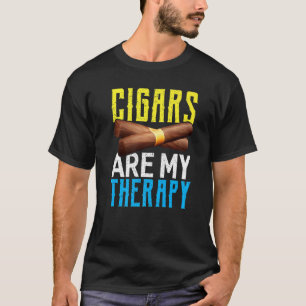 Cigars are my Therapy Funny Cigar Premium T-Shirt