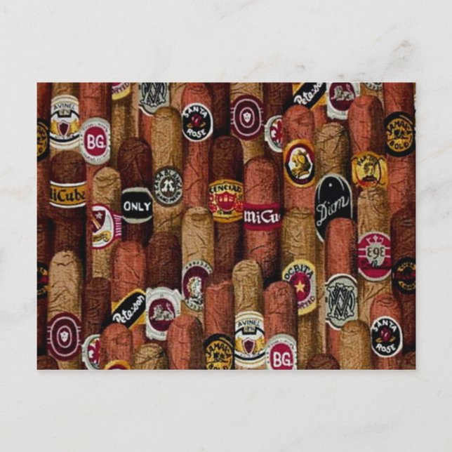 Cigars Postcard (Front)