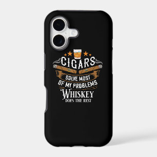 Cigars Solve Most Of My Problems Whiskey