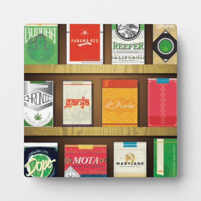 Cigaweed Plaque (Front)