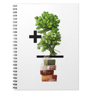 Cilantro Math – Funny Anti-Cilantro Notebook