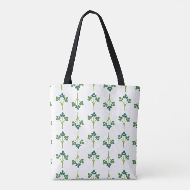 Cilantro Tote Bag (Back)
