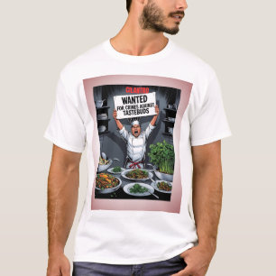 Cilantro – Wanted for Crimes Against Tastebuds T-Shirt