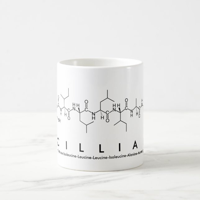 Cillian peptide name mug (Center)