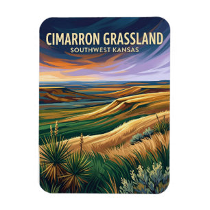 Cimarron National Grassland USA Magnet