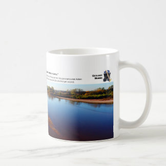 Cimarron River III - October Morning Looking East Coffee Mug