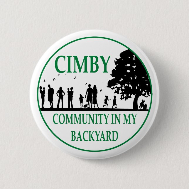 CIMBY 6 CM ROUND BADGE (Front)